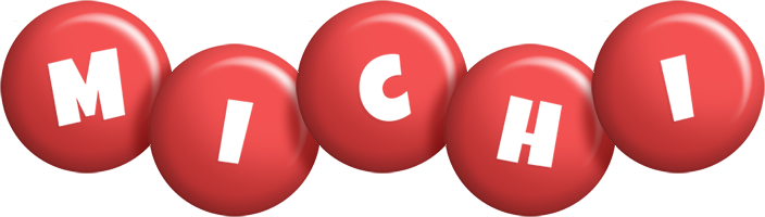 Michi candy-red logo