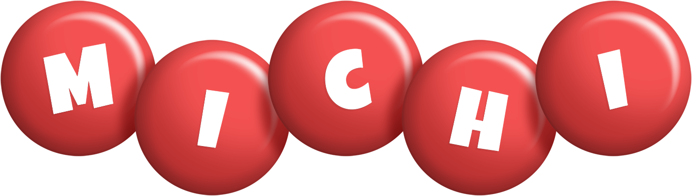 Michi candy-red logo