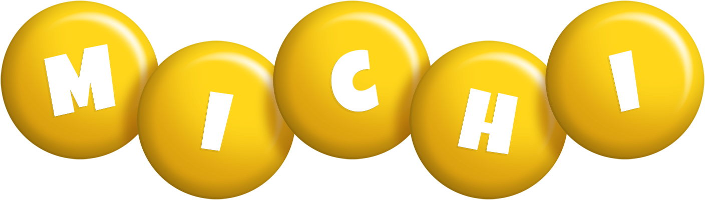 Michi candy-yellow logo