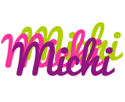Michi flowers logo