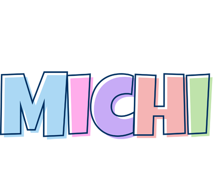 Michi pastel logo