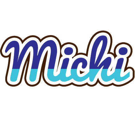 Michi raining logo