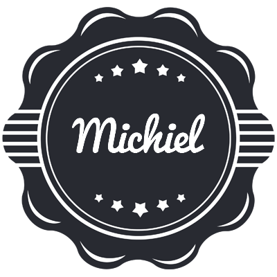 Michiel badge logo
