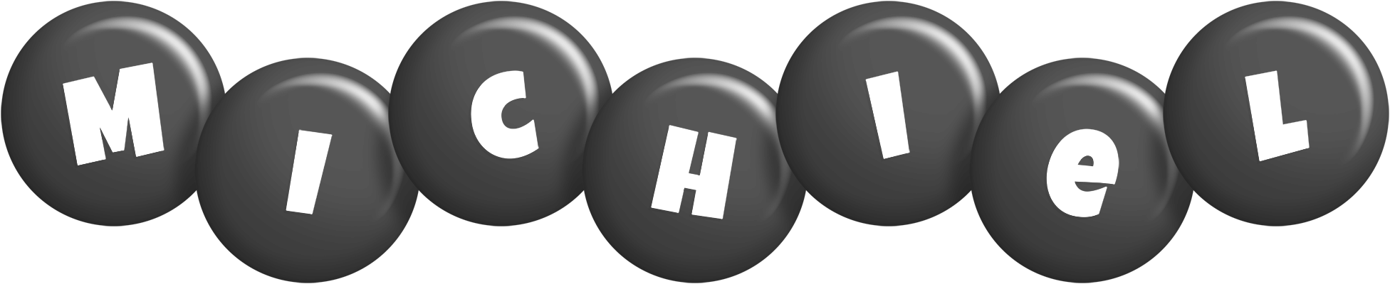 Michiel candy-black logo