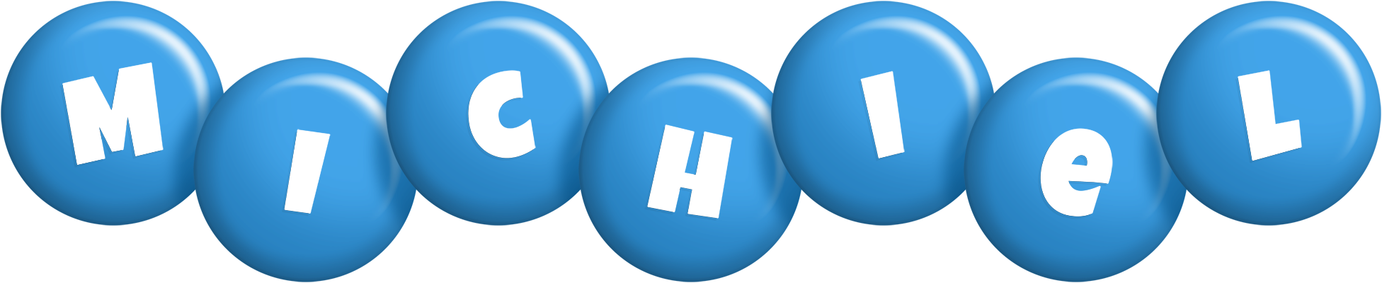 Michiel candy-blue logo