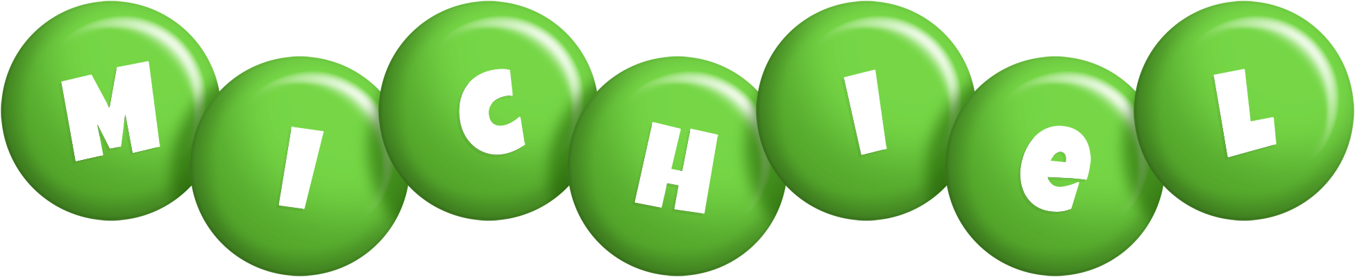 Michiel candy-green logo