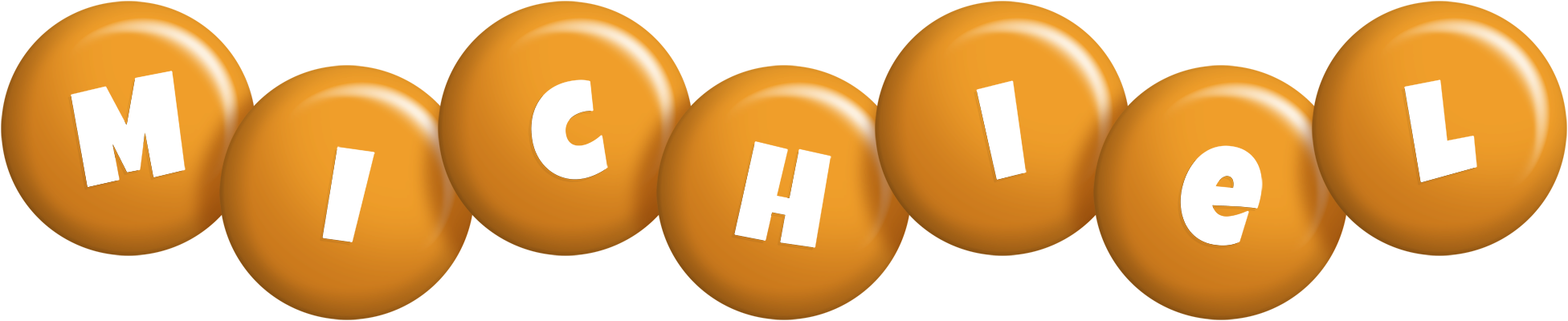 Michiel candy-orange logo