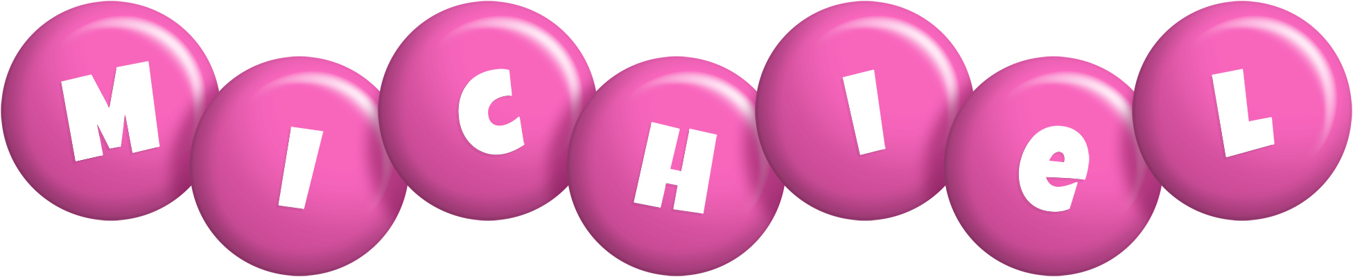 Michiel candy-pink logo