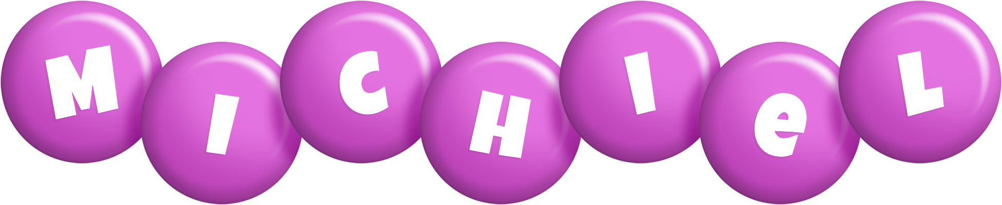 Michiel candy-purple logo