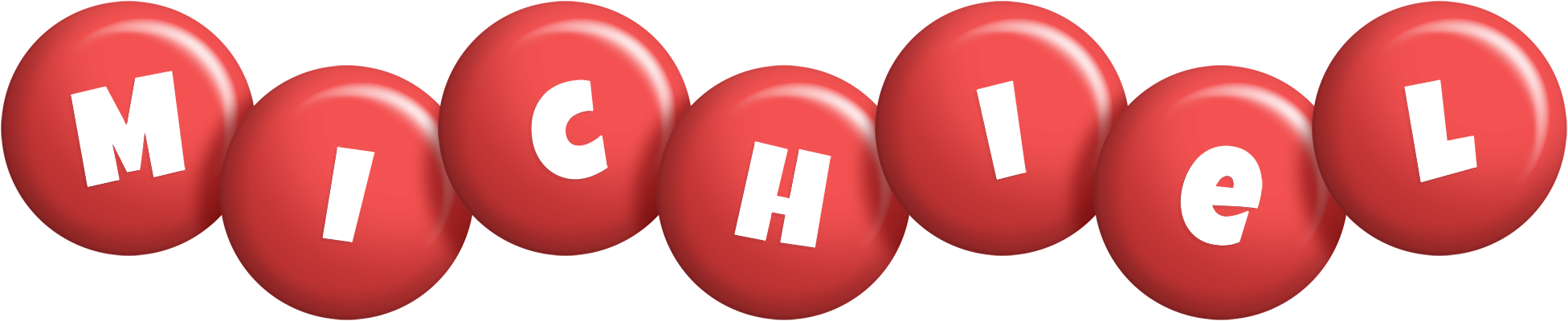 Michiel candy-red logo