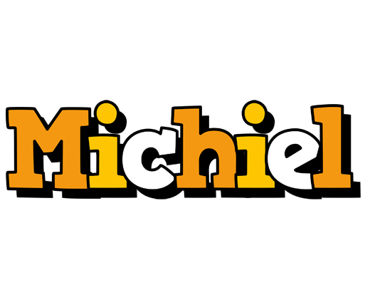 Michiel cartoon logo