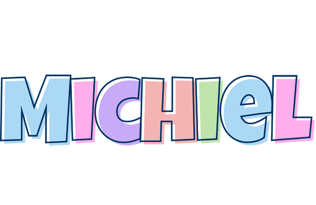 Michiel pastel logo
