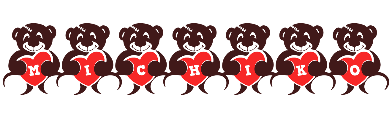 Michiko bear logo