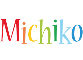 Michiko birthday logo