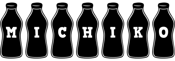 Michiko bottle logo