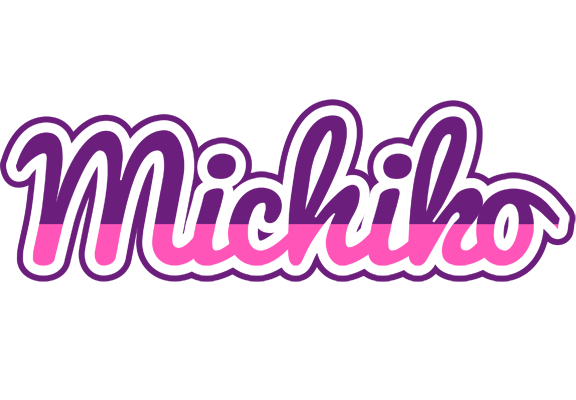 Michiko cheerful logo