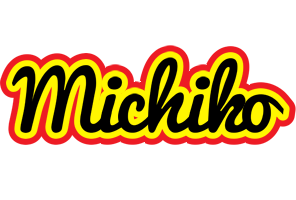 Michiko flaming logo