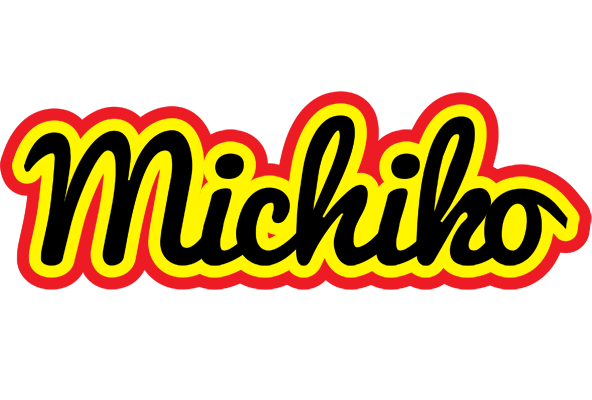 Michiko flaming logo