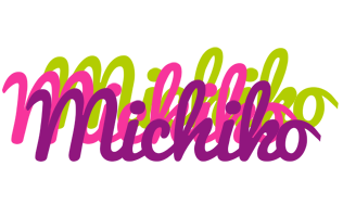 Michiko flowers logo