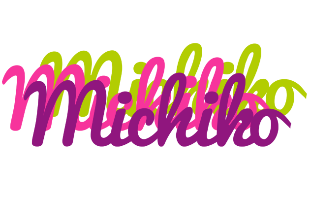 Michiko flowers logo