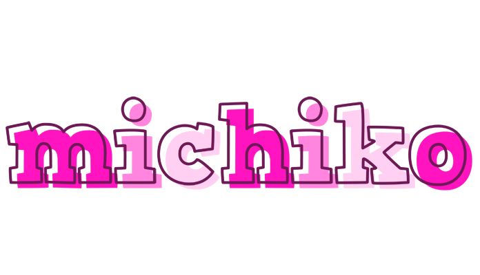 Michiko hello logo