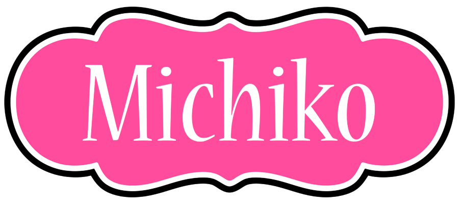 Michiko invitation logo