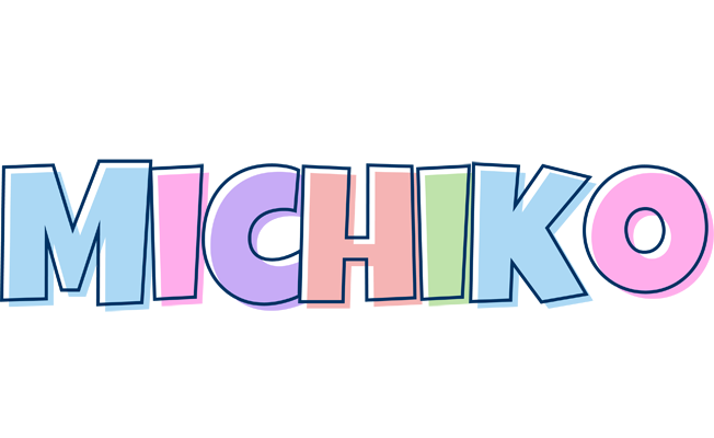 Michiko pastel logo