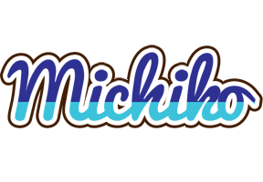 Michiko raining logo