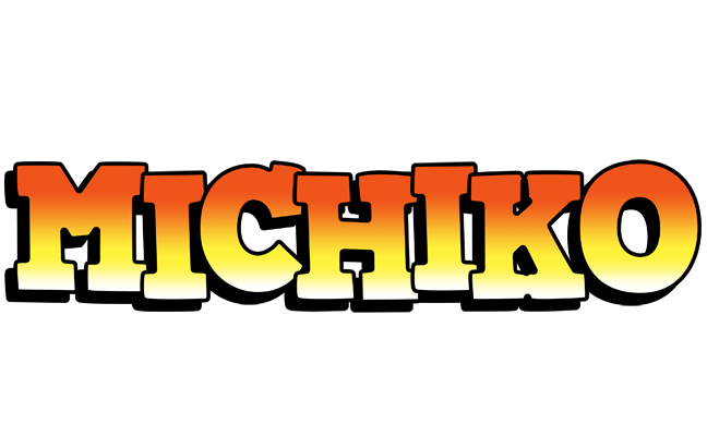 Michiko sunset logo