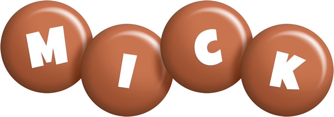 Mick candy-brown logo