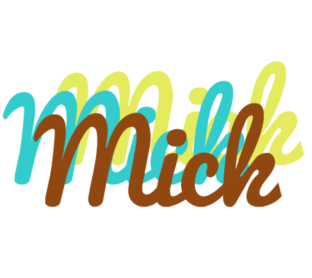 Mick cupcake logo