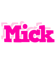 Mick dancing logo