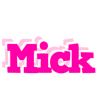 Mick dancing logo