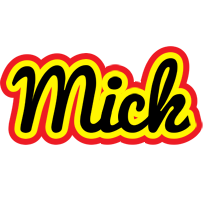 Mick flaming logo