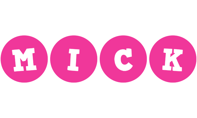 Mick poker logo