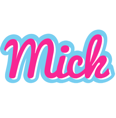 Mick popstar logo