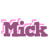 Mick relaxing logo