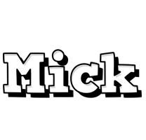 Mick snowing logo