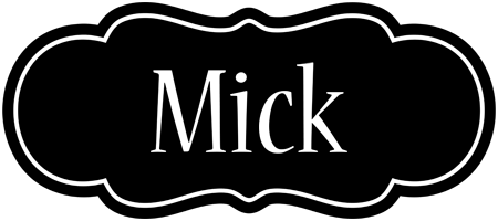 Mick welcome logo