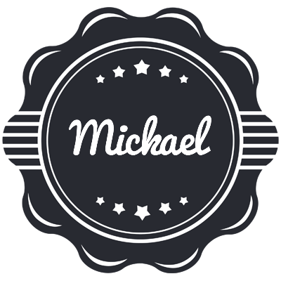 Mickael badge logo