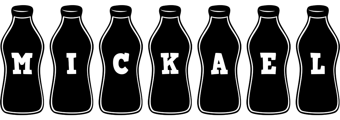 Mickael bottle logo