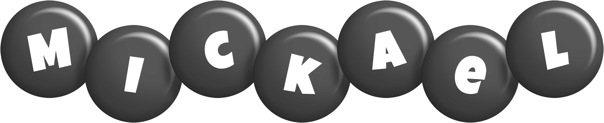Mickael candy-black logo