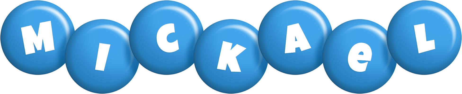 Mickael candy-blue logo