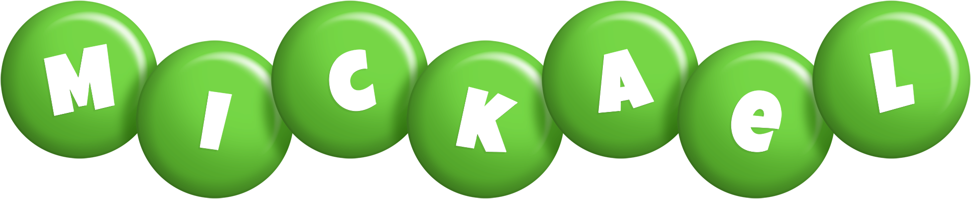 Mickael candy-green logo