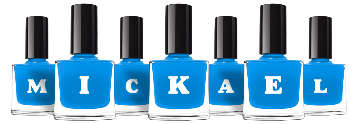 Mickael glossy logo