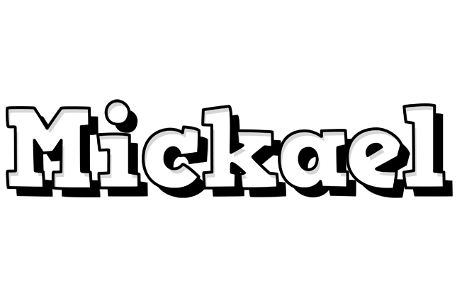 Mickael snowing logo