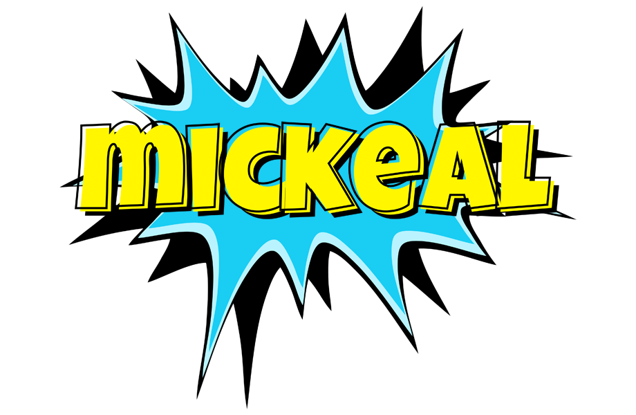Mickeal amazing logo