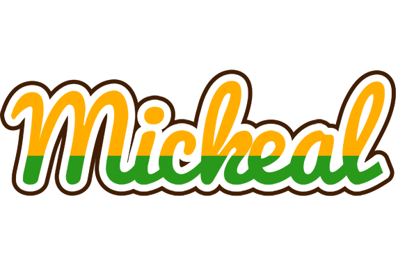 Mickeal banana logo