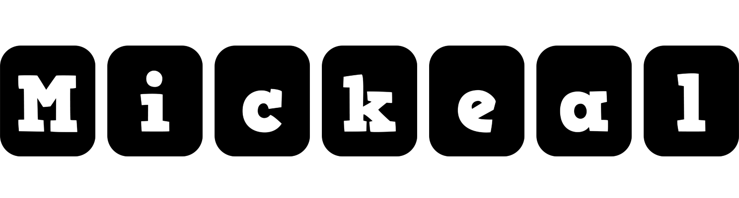 Mickeal box logo