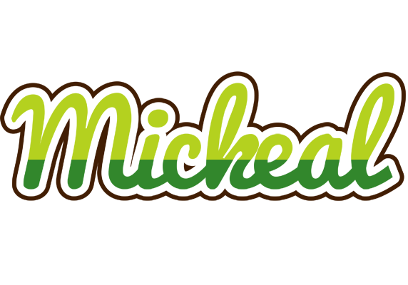 Mickeal golfing logo